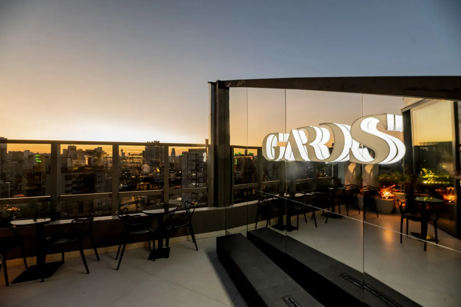 Vista do rooftop
